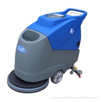 High quality low noise floor scrubber polisher